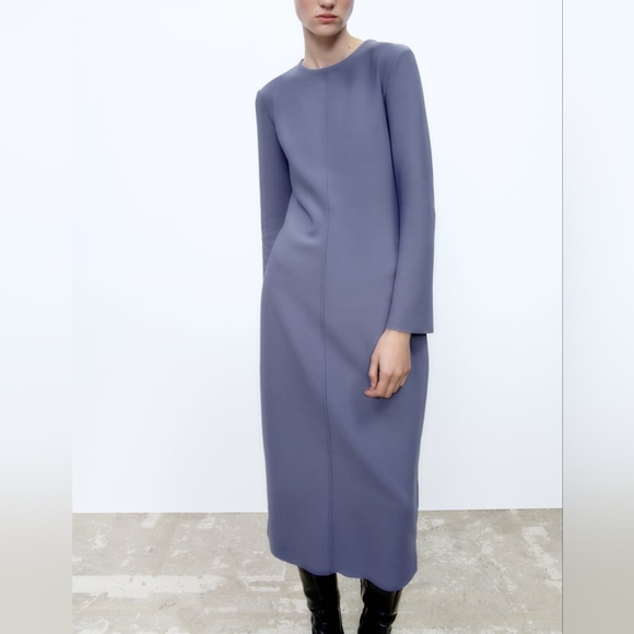ZARA Midi Dress | Size L - Picture 2 of 5